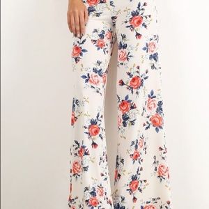 Floral palooza pants